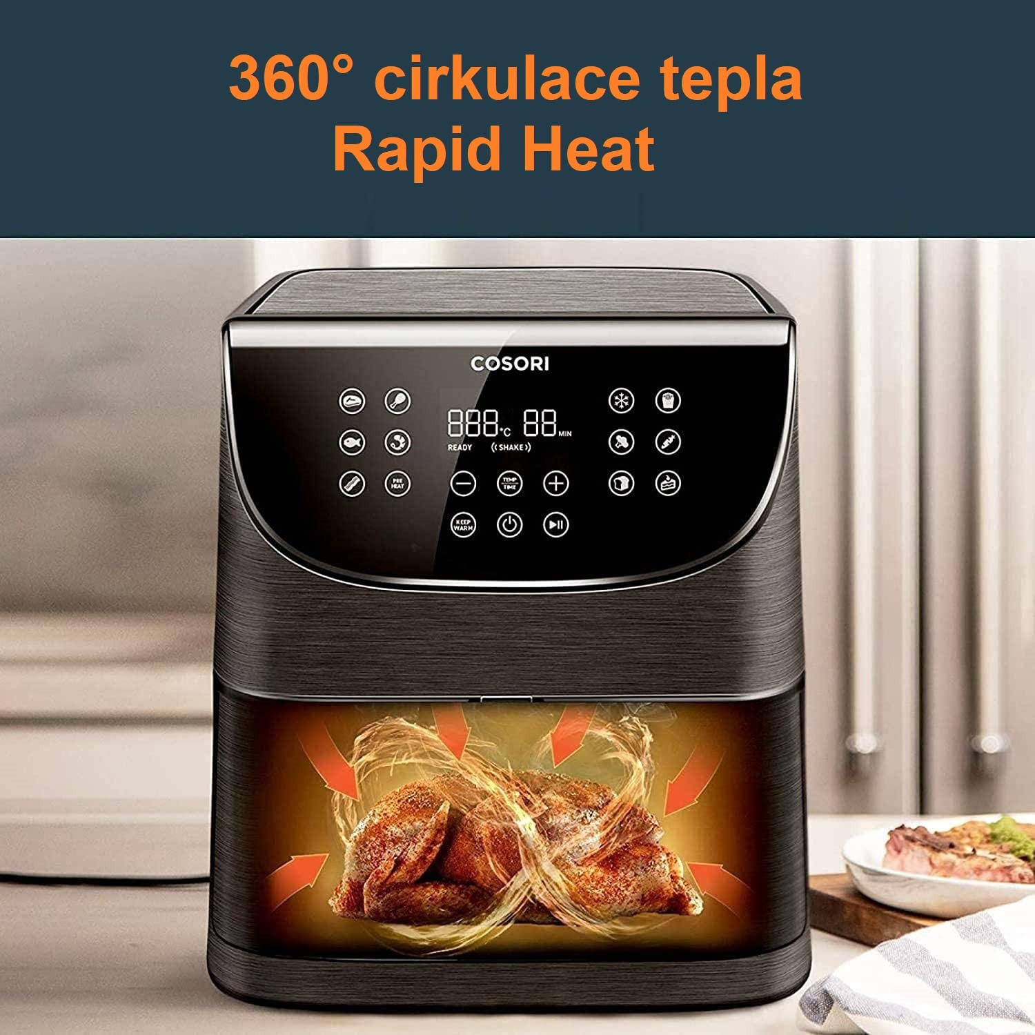 Technológia RAPID 360° HEAT CIRCULATION
